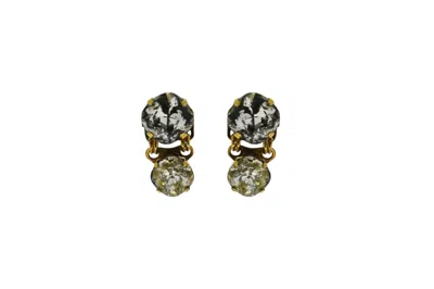 Vickisarge Women's Gold West Stud Earrings