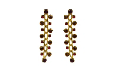 Vickisarge Women's Gold / Yellow / Orange Evergold Vines