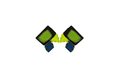 Vickisarge Women's Green / Blue Chocolate Covered Pistachios - Clip