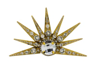 Vickisarge Women's Neutrals / Gold Astral Ring
