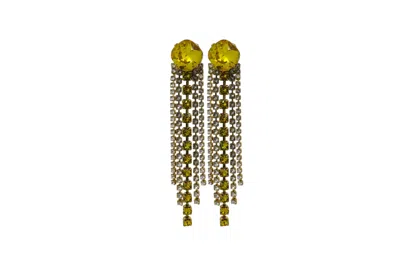 Vickisarge Women's Neutrals / Gold / Yellow The Yellow Shooting Stars In Gold