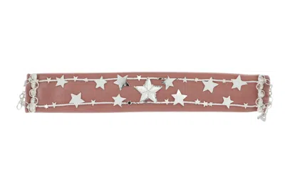 Vickisarge Women's Neutrals / Pink / Purple Pink Halo Choker