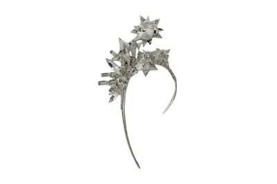 Vickisarge Women's Neutrals / Silver Glimmer Ear Cuff