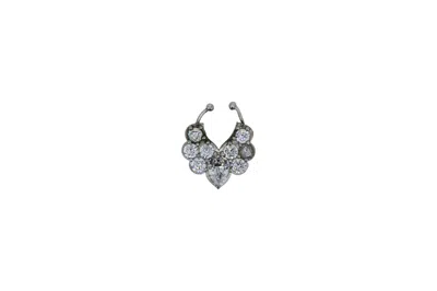 Vickisarge Women's Neutrals / Silver Sheesh Septum