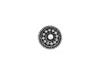 Vickisarge Women's Neutrals / White / Silver Heavenly Dome Ring In Oxidised Silver