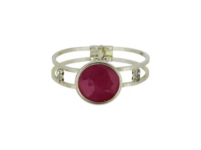 Vickisarge Women's Pink / Purple Maharaja Cameo Bracelet In Pink