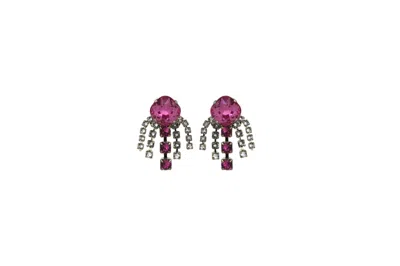 Vickisarge Women's Pink / Purple / Silver The Pink Sparkler In Platinum