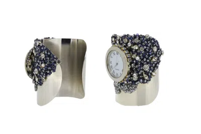 Vickisarge Women's Silver Josephine Cuff