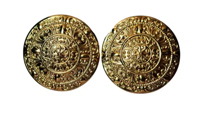 Vickisarge Women's The Centurion Disk In Gold - Clip