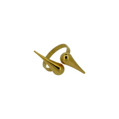 Vickisarge Women's The Double Ring In Gold