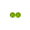Vickisarge Women's The Large Green Stud In Gold