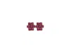 Vickisarge Women's The Pink Hive Earrings In Gold - Clip In Pink