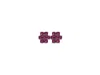 Vickisarge Women's The Pink Hive Earrings In Platinum - Clip In Pink