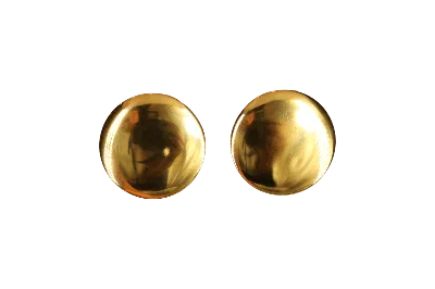 Vickisarge Women's The Plain Disk In Gold - Clip