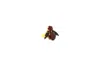 Vickisarge Women's The Spooky Red Bee Ring In Gold