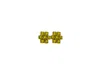 Vickisarge Women's The Yellow Hive Earrings In Gold - Clip In Yellow