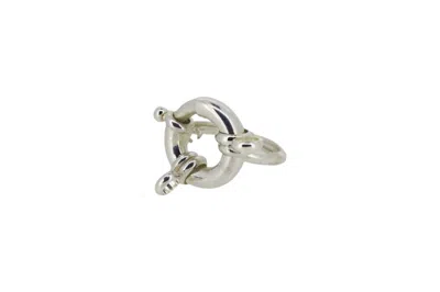 Vickisarge Women's Toggle Clasp Ring In Silver