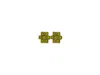 Vickisarge Women's Yellow / Orange The Yellow Hive Earrings In Platinum - Pierced