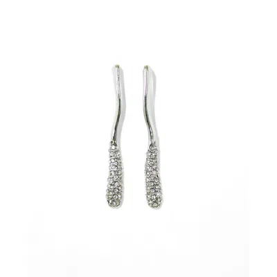 Vicky&nico Women's Ala Earrings - Silver