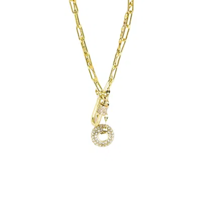 Vicky&nico Women's Boho Chic Gold Carabiner Sphere Layered Necklace