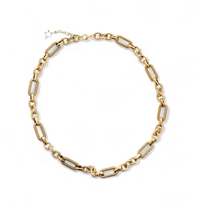Vicky&nico Women's Gold Metallic Alpheratz Necklace