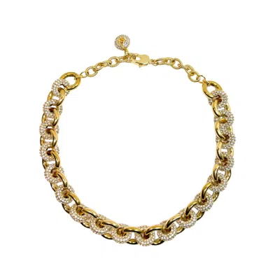 Vicky&nico Women's Sphere Harmony Necklace - Gold