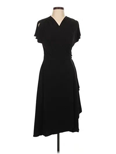 Pre-owned Vicky Tiel Cocktail Dress In Black