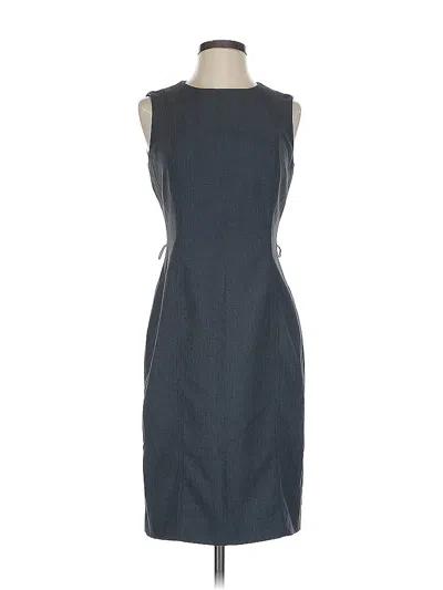 Pre-owned Vicky Tiel Cocktail Dress In Gray