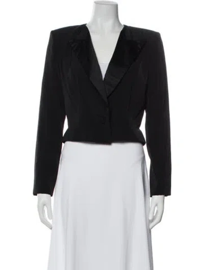 Pre-owned Vicky Tiel Evening Jacket In Black