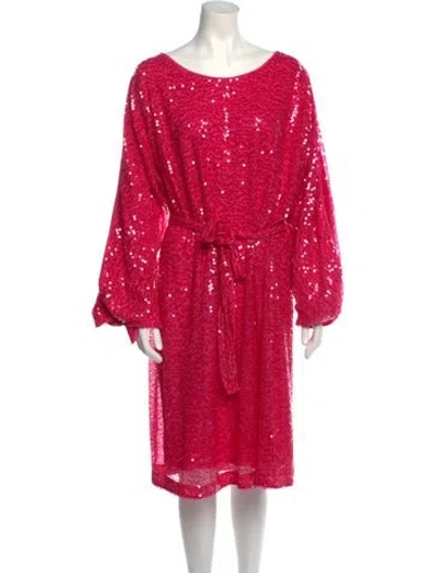 Pre-owned Vicky Tiel Vintage Midi Length Dress