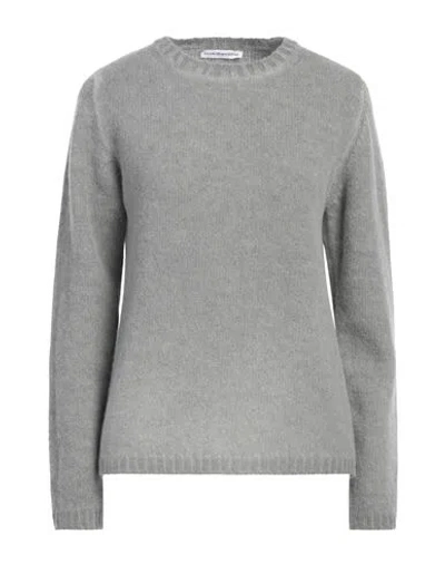 Vico Dritto Portofino Woman Sweater Grey Size 8 Wool