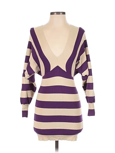 Pre-owned Vicolo Cocktail Dress In Purple