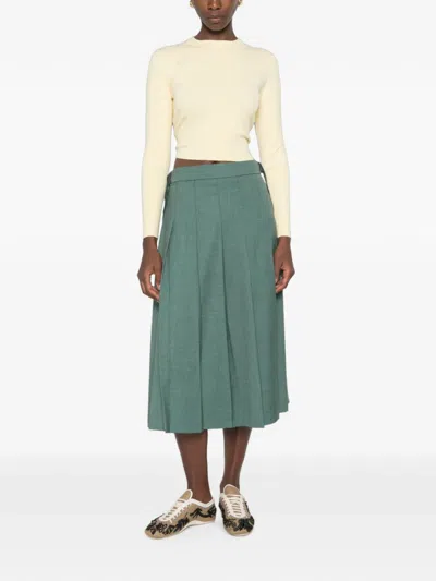 Vicolo Cut-out Tie-fastening Sweater In Neutral