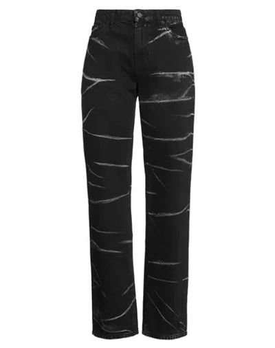 Vicolo Denim Couture Woman Jeans Black Size M Cotton