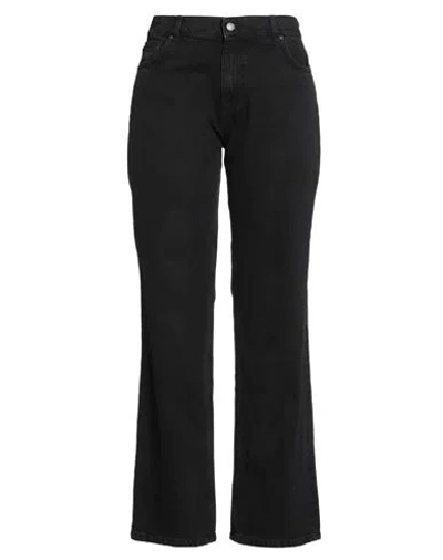 Vicolo Denim Couture Woman Jeans Black Size Xl Cotton