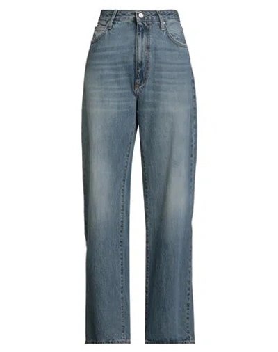 Vicolo Denim Couture Woman Jeans Blue Size L Cotton