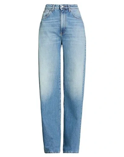 Vicolo Denim Couture Woman Jeans Blue Size M Cotton