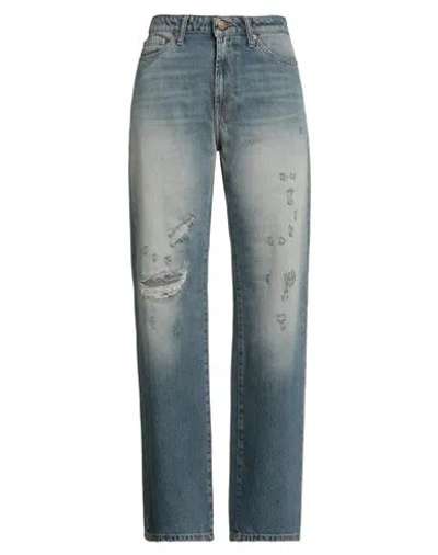 Vicolo Denim Couture Woman Jeans Blue Size S Cotton