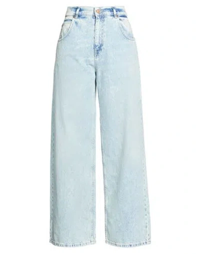 Vicolo Denim Couture Woman Jeans Blue Size S Cotton