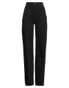 Vicolo Denim Couture Woman Pants Black Size Xs Cotton, Elastane In Black