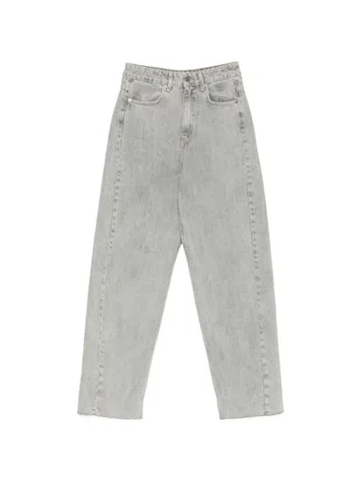 Vicolo Denim Trousers In Gray