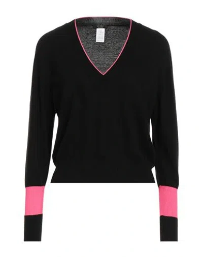 Vicolo Essentials Woman Sweater Black Size Onesize Wool, Cashmere