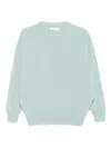 Vicolo Fine-knit Jumper In Blue