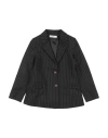 Vicolo Girl Toddler Girl Blazer Black Size 6 Polyester, Viscose, Elastane In Black