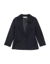 Vicolo Babies'  Girl Toddler Girl Blazer Midnight Blue Size 6 Viscose, Polyester, Polyamide, Elastane