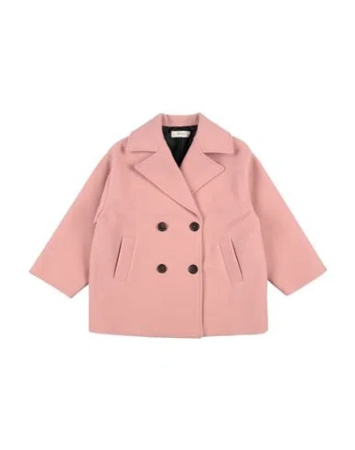 Vicolo Babies'  Girl Toddler Girl Coat Antique Rose Size 6 Polyester In Pink