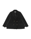 Vicolo Girl Toddler Girl Coat Black Size 6 Polyester In Black