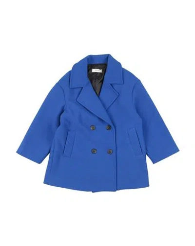 Vicolo Babies'  Girl Toddler Girl Coat Bright Blue Size 6 Polyester