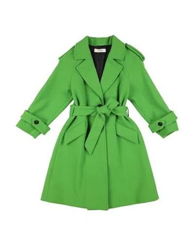 Vicolo Babies'  Girl Toddler Girl Coat Green Size 6 Polyester