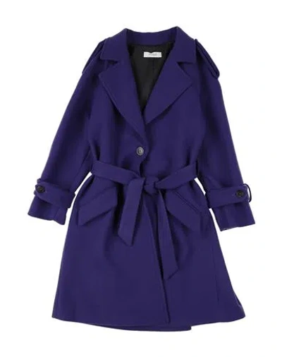 Vicolo Babies'  Girl Toddler Girl Coat Purple Size 6 Polyester In Blue